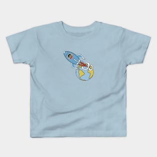 Rocket to Mars Kids T-Shirt